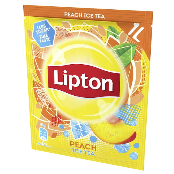 Lipton Peach-flavored iced tea drink powder 50g